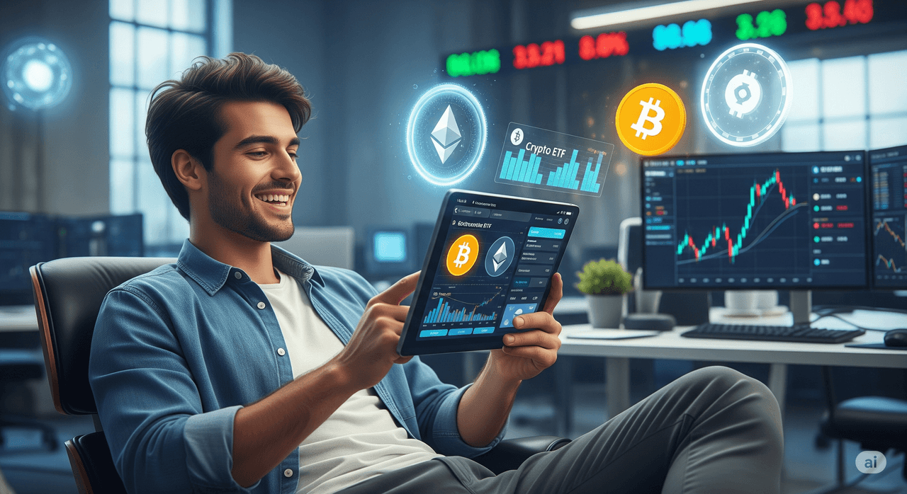 Các ETF tiền điện tử là một cổng vào dễ tiếp cận cho các nhà đầu tư mới bắt đầu vào năm 2026.