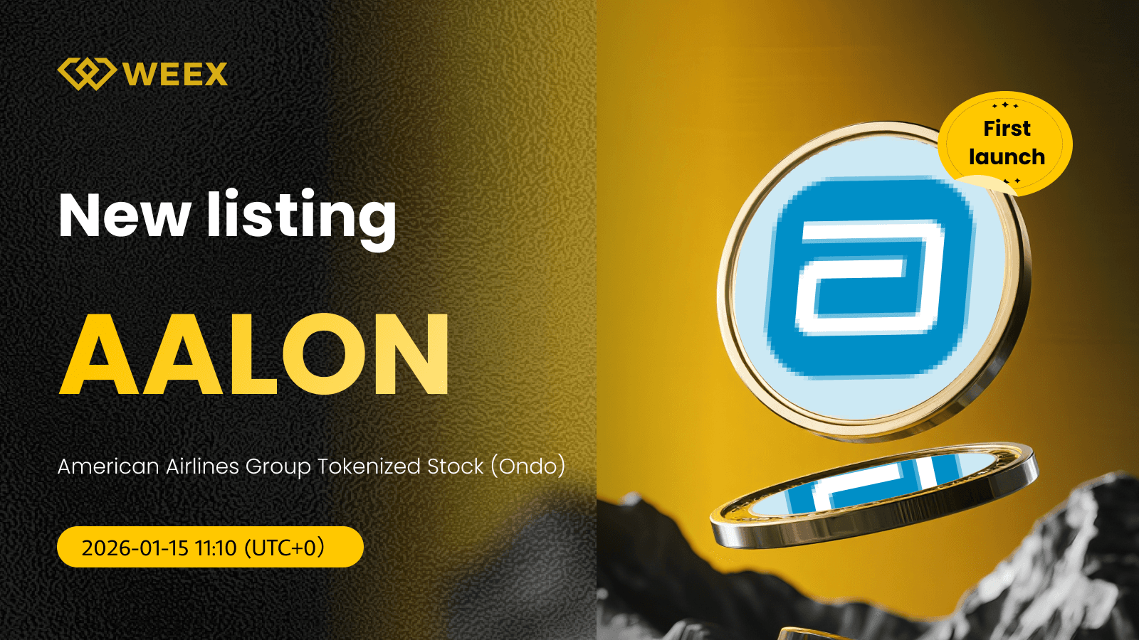 AALON USDT：WEEX 上的美國航空集團代幣化股票