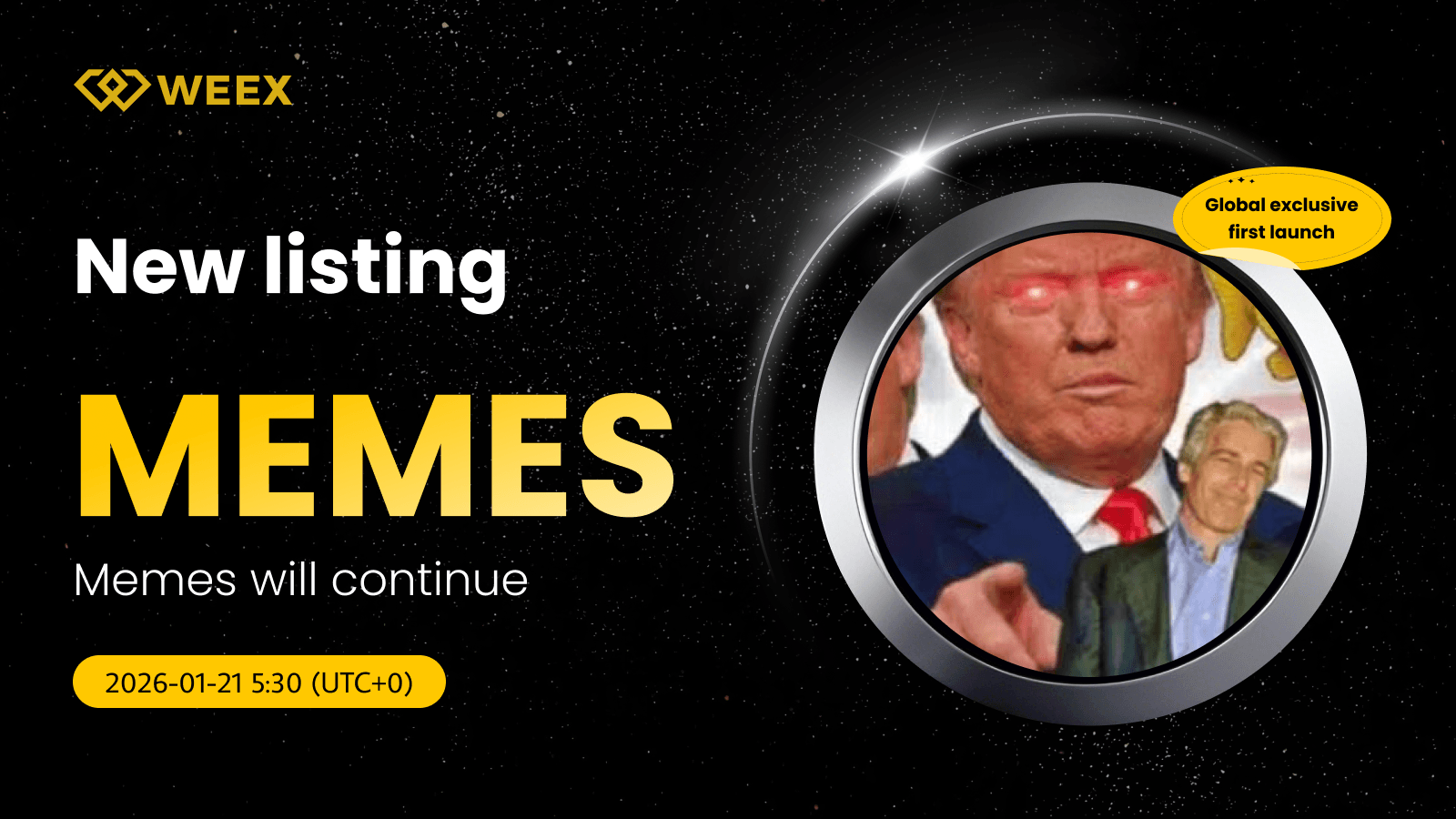 全球獨家首發：MEMES USDT 上線 WEEX 現貨交易