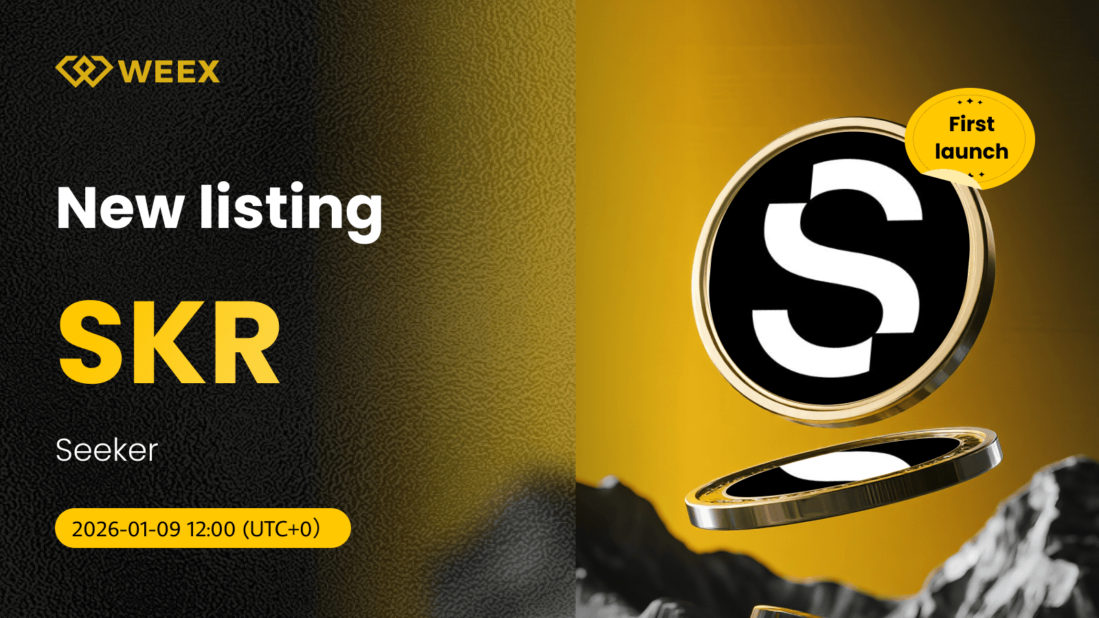 SKR USDT 現在可用： 在WEEX現貨上市的探索者硬幣