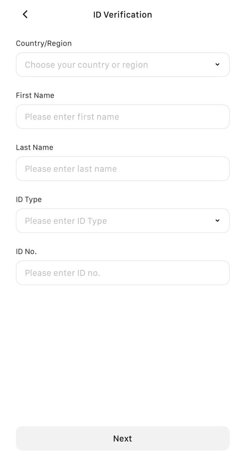 Step 3- Submit a Government-Issued ID