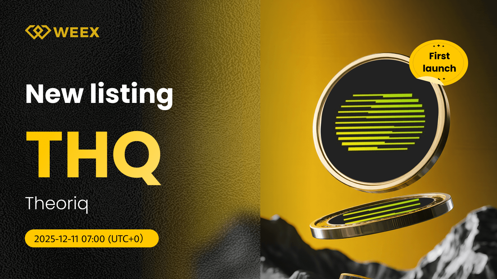 WEEX現貨市場上的THQ/USDT交易對列表