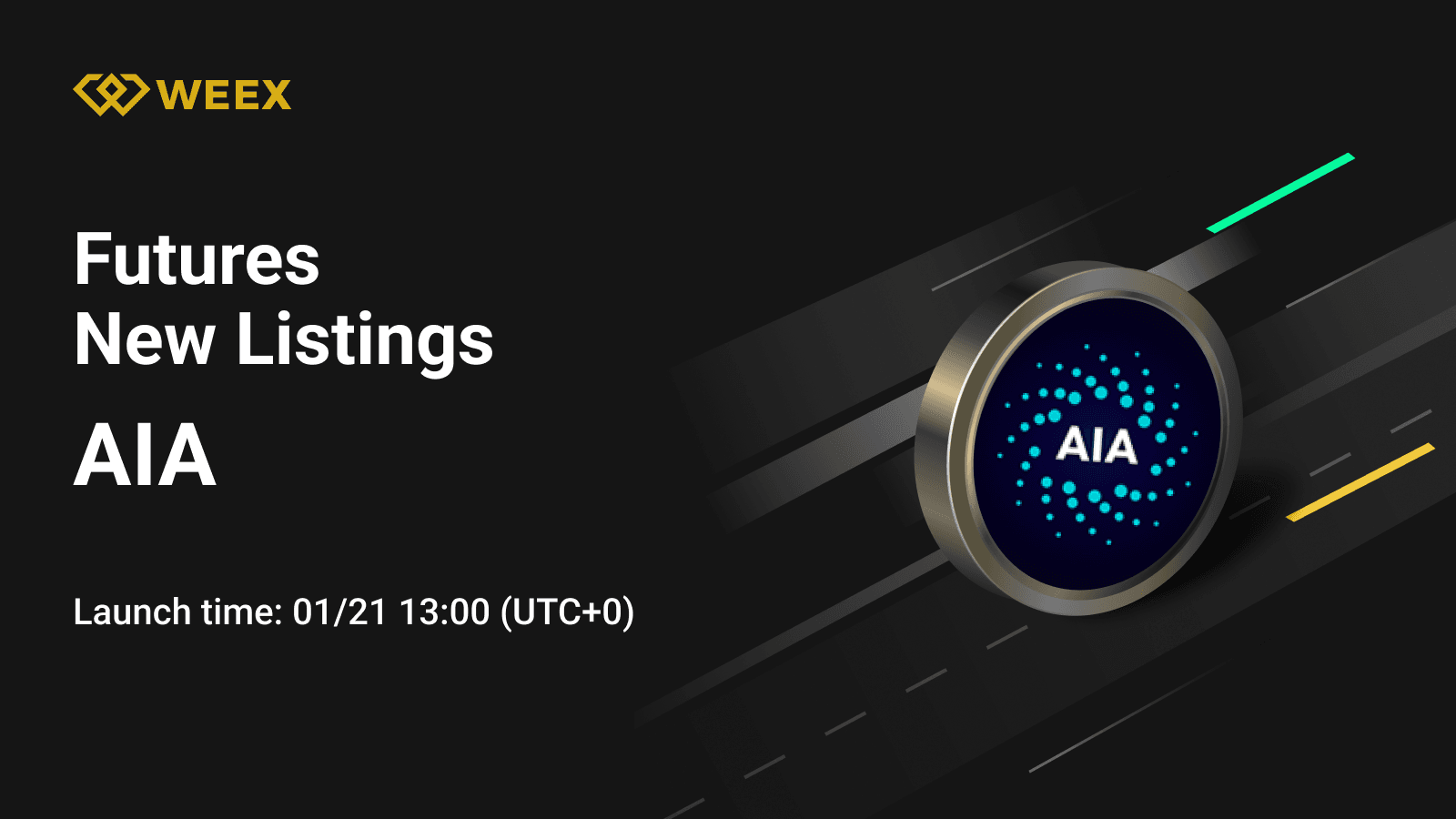 AIA USDT 永續合約:WEEX期貨合約上線AIA Coin