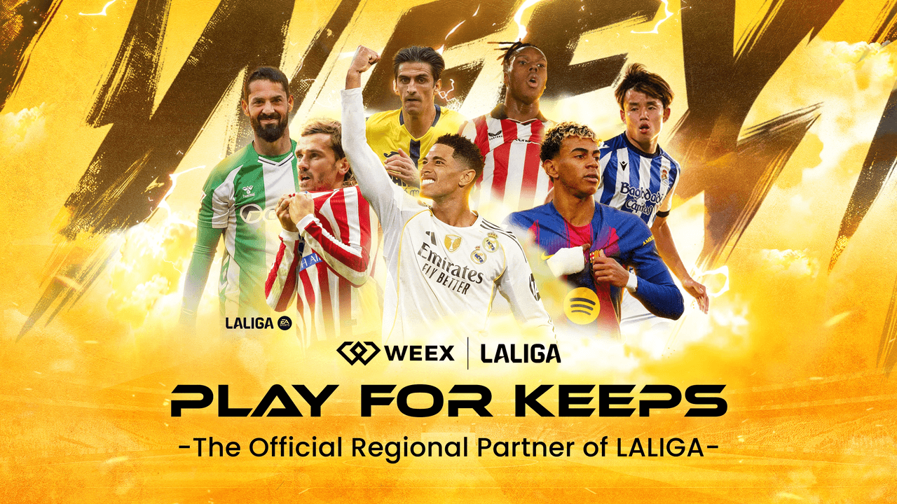 WEEX se asocia con LALIGA para expandir el alcance global e integrar criptografía en la cultura deportiva convencional
