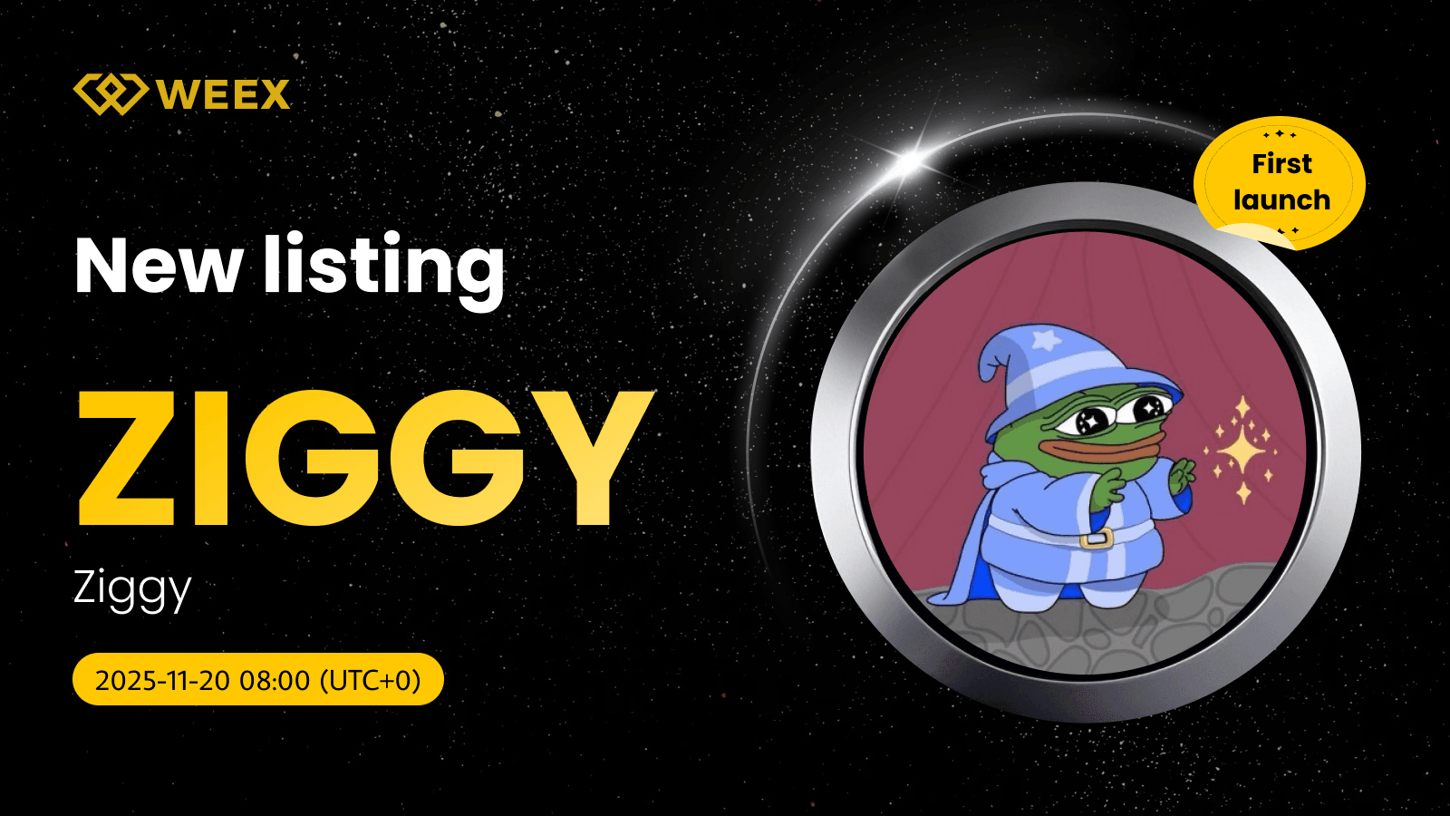 Giao dịch ZIGGY USDT Trực tiếp: Ziggy Coin được niêm yết trên WEEX Spot
