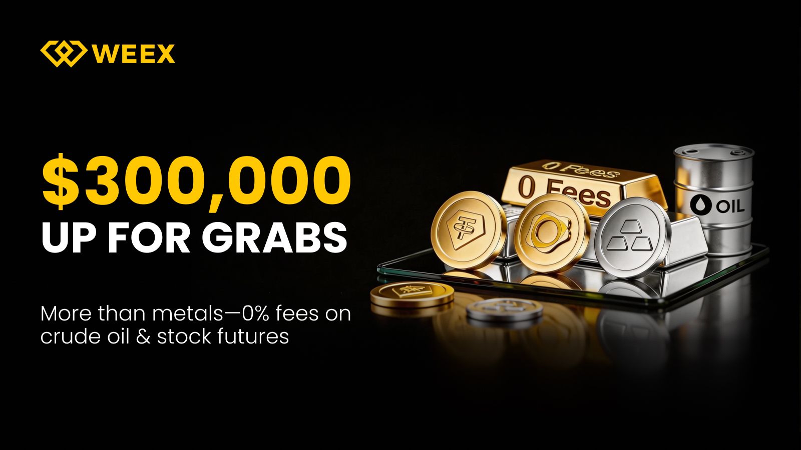 Giao dịch Vàng và Bạc không phí: Cách nhận phần thưởng từ quỹ 300.000 USD trên WEEX