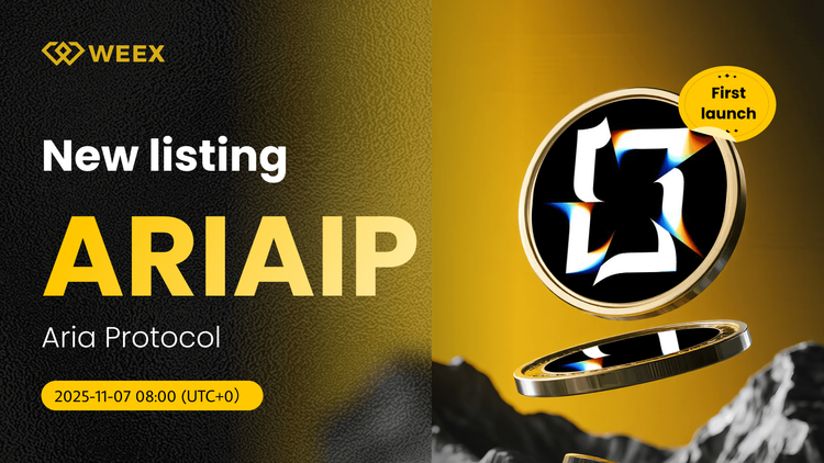ARIAIP USDT ra mắt tại WEEX Spot: Giao thức Aria