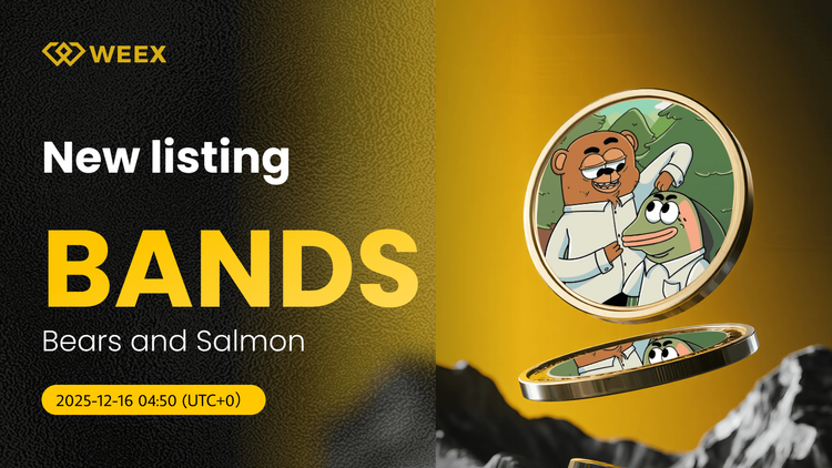 BANDS USDT Live: Bears and Salmon (BANDS) Coin trên WEEX