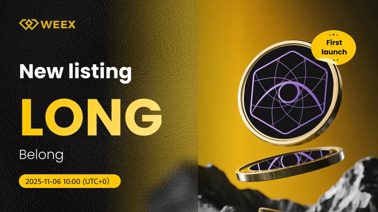 LONG USDT Spot Trading được bán trên WEEX: Lời bài hát: Belong Coin