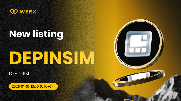 Xác định USDT Trading Live: DEPINSIM Coin Listed trên WEEX