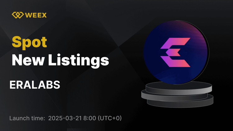 ERALABS (ERALABS) 加入 WEEX – 立即交易 ERALABS USDT
