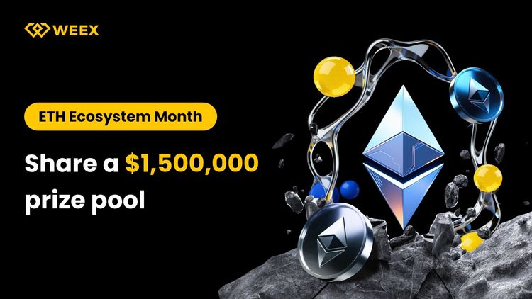 Ecosystem Tháng: Unlock $1,500,000 trong phần thưởng trên WEEX