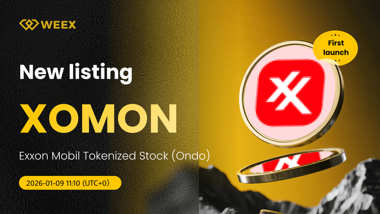 XOMON USDT 列出： 在WEEX現貨交易埃克森美孚代幣化股票