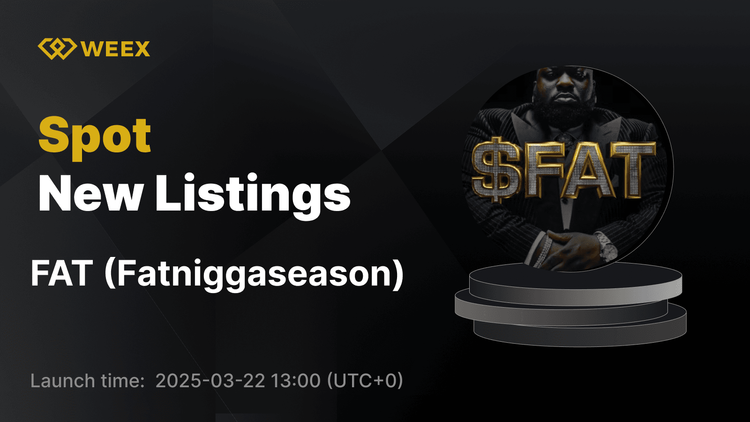 Fatniggaseason (FAT) 登陸 WEEX – FAT USDT 交易對上線！
