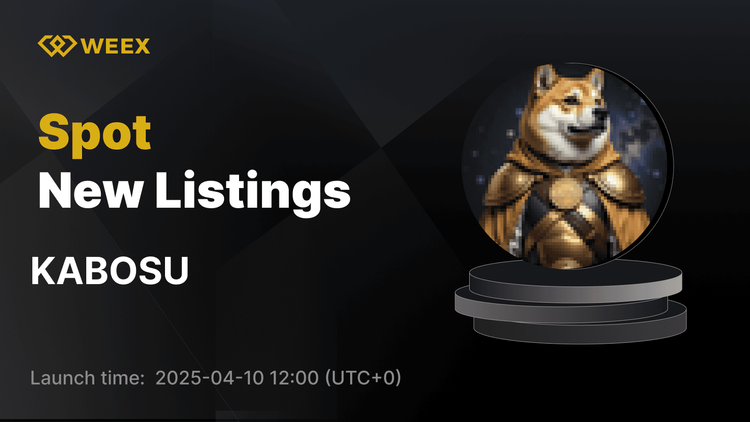 KABOSU（KABOSU）加入WEEX現貨市場 — KABOSU USDT交易現已上線