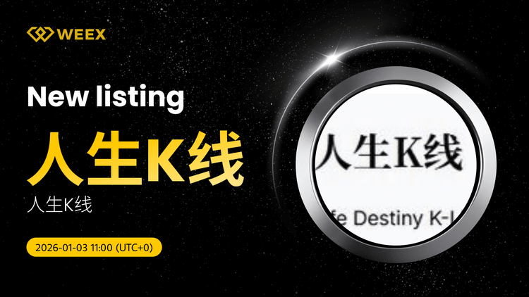 人生K線USDT交易： 在WEEX現貨上市的生活K線硬幣