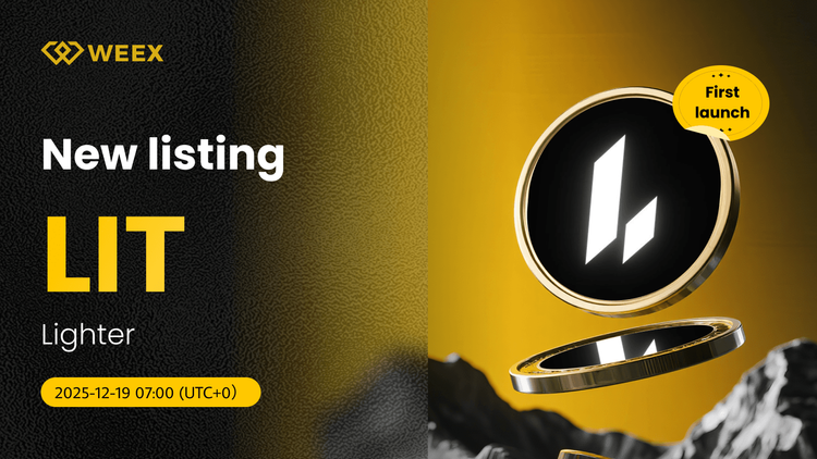 LIT USDT Live: Giao dịch Lighter Coin trên WEEX Spot