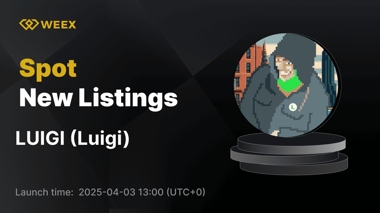 Luigi（LUIGI）即將登陸WEEX現貨市場，LUIGI USDT交易上線