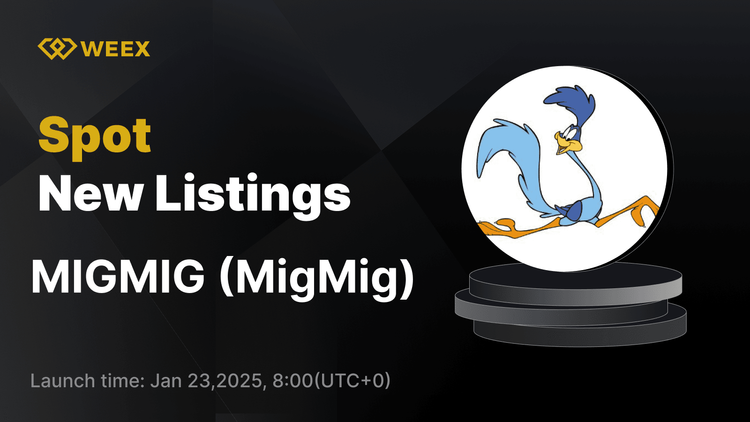 MigMig (MIGMIG) 現已上市，MIGMIG USDT 交易對在 WEEX 開始交易