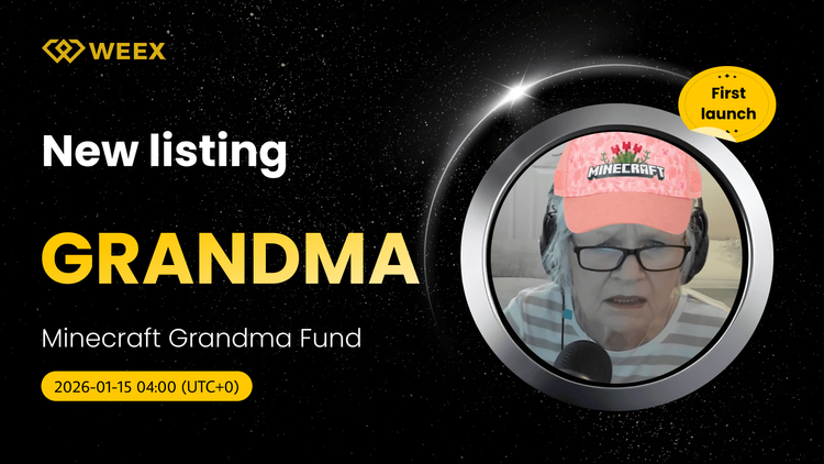 GRANDMA USDT Bây Giờ Đang Trực Tuyến: Quỹ Bà Nội Minecraft Được Niêm Yết Trên WEEX Spot