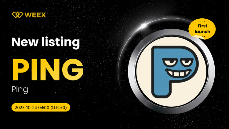 PING USDT hiện đã có trên WEEX: Niêm yết đồng Ping (PING)