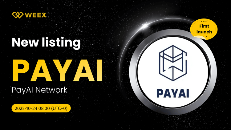 Tiền điện tử PayAI Network (PAYAI) đang hoạt động trên WEEX với cặp giao dịch PAYAI USDT