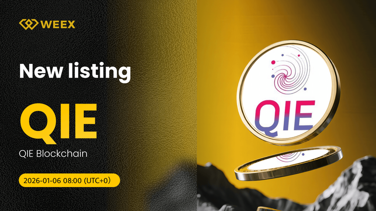 QIE 區塊鏈 Coin 與 QIE USDT 現貨現貨交易對對在 WEEX 上市