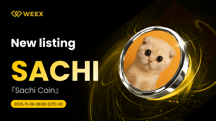 SACHI USDT Spot Trading ra mắt trên WEEX Exchange