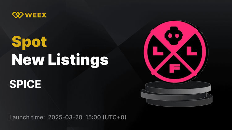 SPICE (SPICE) 現已上線 WEEX – 開放 SPICE USDT 交易