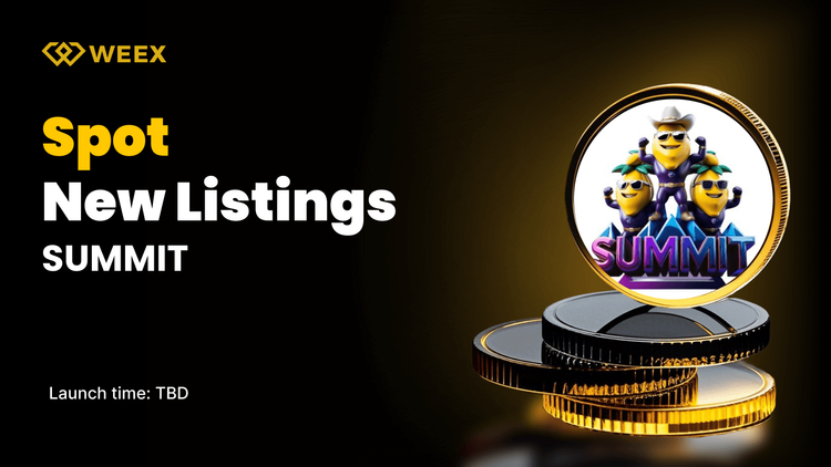 SUMMIT即將上線WEEX現貨 — 探索SUMMIT USDT交易對