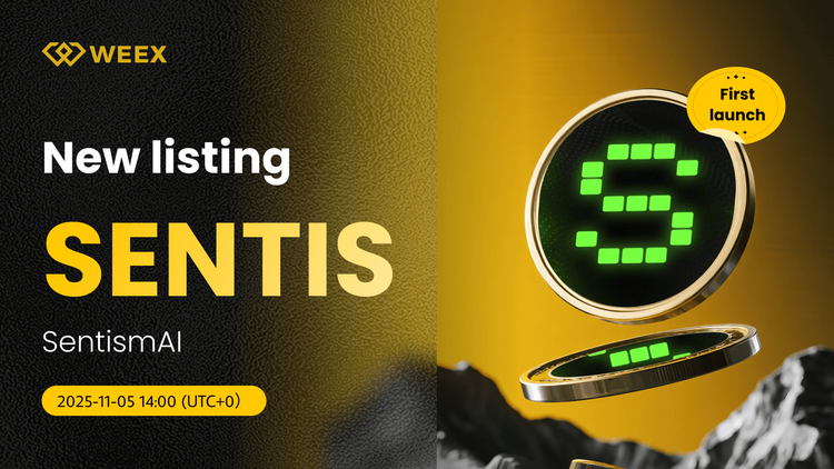 SENTIS USDT ra mắt trên WEEX - SentismAI Coin Listed