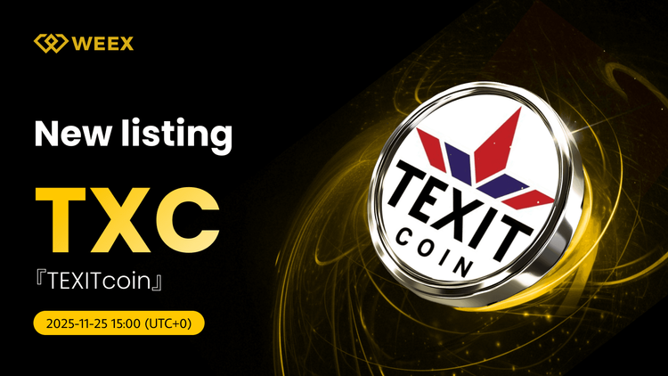 Trade TXC USDT: TEXITcoin (TXC) Coin được niêm yết trên WEEX Exchange