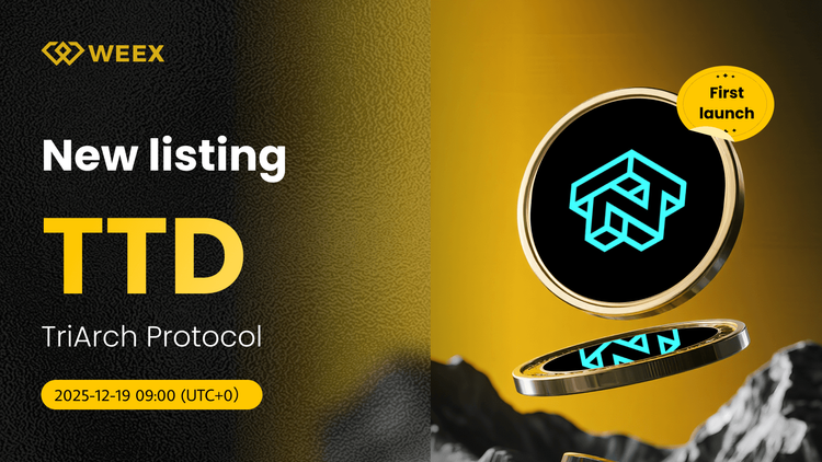 TTD USDT 現場在 WEEX: TradeTide (TTD) 幣已上架