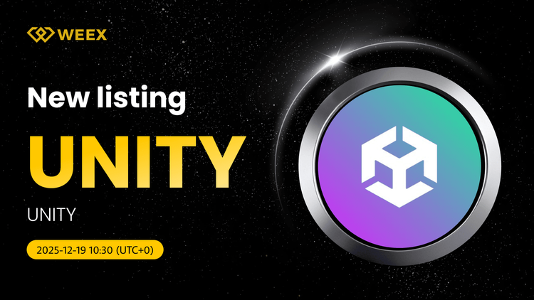 UNITY USDT 交易現在在 WEEX 交易所現貨上線