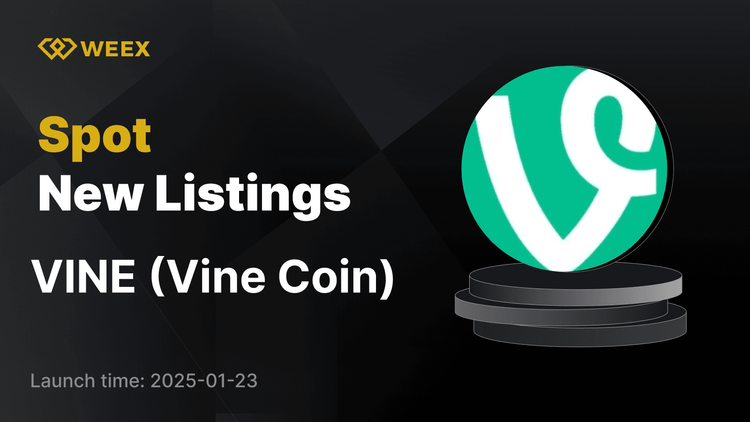 Vine Coin (VINE) hiện đã được niêm yết và giao dịch cặp VINE USDT mở trên WEEX