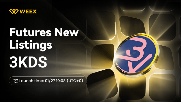 3KDS USDT對：3 Kingdoms Multiverse(3KDS)關於WEEX合約