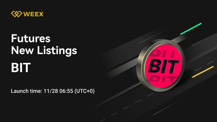 BIT USDT Perpetual Contract: Danh sách mới trên WEEX Futures