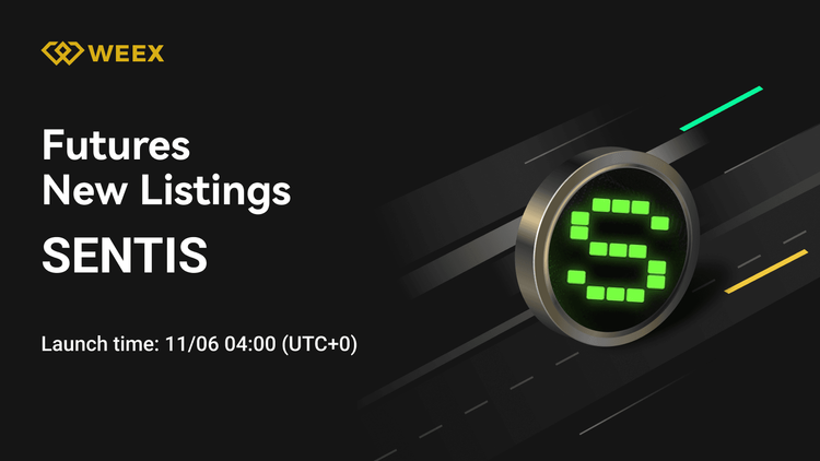 SENTIS USDT Perpetual Futures được niêm yết trên WEEX Exchange