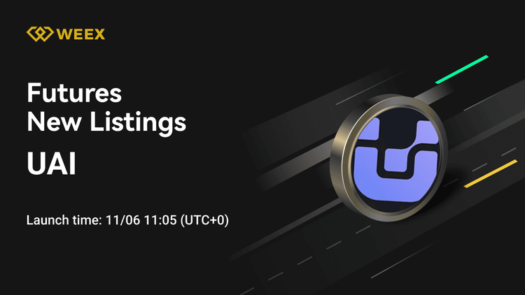 WEEX Danh sách UAI USDT Tương lai: UnifAI Network (UAI) đồng xu