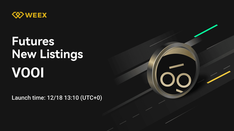 VOOI USDT 永續合約現已在 WEEX 期貨上市