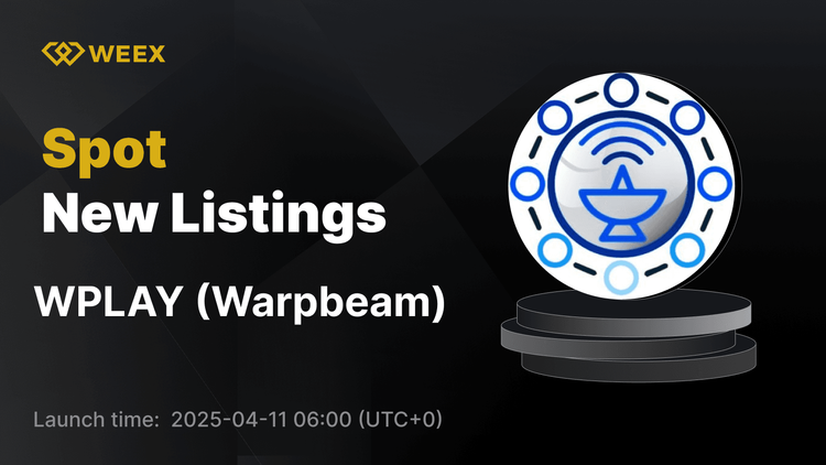 Warpbeam (WPLAY) 登陸 WEEX 現貨平台 – WPLAY USDT 交易對現已上線
