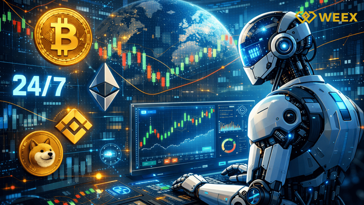 Por qué los bots de trading de IA se están volviendo esenciales en los criptomercados 24/7