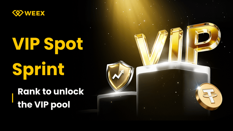 [WEEX VIP Spot Sprint] Mejores Premios para Traders VIP: Gana una parte de $100,000 en Recompensas