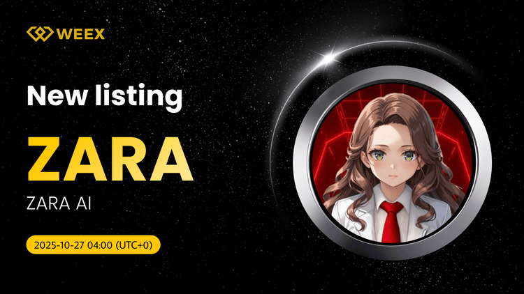 ZARA USDT ra mắt trên WEEX Spot: Đồng xu AI ZARA (ZARA)