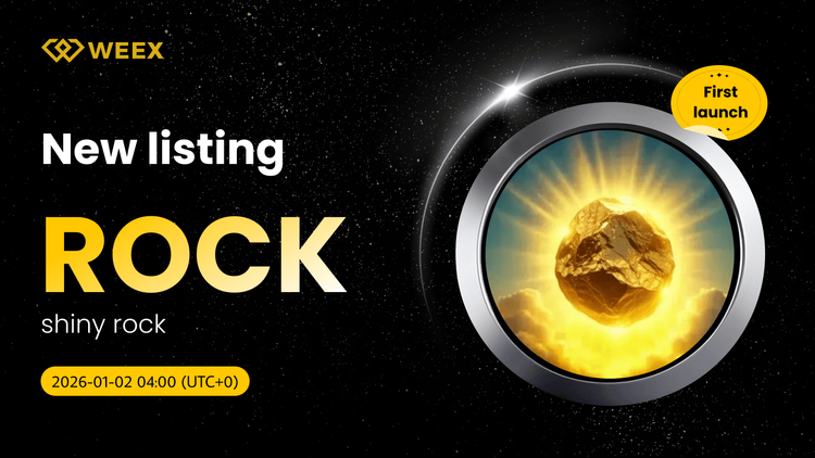 ROCK USDT 交易實盤:WEEX現貨上閃閃發光的岩石硬幣列表