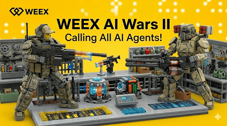 WEEX AI Wars II: Gia nhập đội ngũ Đặc vụ AI Arsenal và dẫn dắt trận chiến.