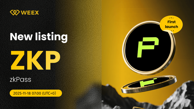 Giao dịch ZKP USDT Mở: zkPass (ZKP) Coin được niêm yết trên WEEX
